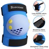 image:imageBOSONER KidsYouth Knee Pads Elbow Pads Wrist Guards Set for 315 Years Child Protective Gear Set for Roller Skates Cycling BMX Bike Skateboard Inline Skating Scooter Riding SportsNavy blue
