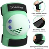 image:imageBOSONER KidsYouth Knee Pads Elbow Pads Wrist Guards Set for 315 Years Child Protective Gear Set for Roller Skates Cycling BMX Bike Skateboard Inline Skating Scooter Riding SportsGreen