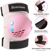 image:imageBOSONER KidsYouth Knee Pads Elbow Pads Wrist Guards Set for 315 Years Child Protective Gear Set for Roller Skates Cycling BMX Bike Skateboard Inline Skating Scooter Riding SportsPale pink