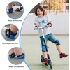 image:imageKidsYouth Knee Pad Elbow Pads Guards Protective Gear Set for Roller Skates Cycling BMX Bike Skateboard Inline Skatings Scooter Riding SportsBlack  Blue
