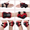 image:imageKidsYouth Knee Pad Elbow Pads Guards Protective Gear Set for Roller Skates Cycling BMX Bike Skateboard Inline Skatings Scooter Riding SportsBlack  Red