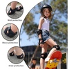 image:imageKidsYouth Knee Pad Elbow Pads Guards Protective Gear Set for Roller Skates Cycling BMX Bike Skateboard Inline Skatings Scooter Riding SportsBlack
