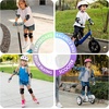 image:imageKidsYouth Knee Pad Elbow Pads Guards Protective Gear Set for Roller Skates Cycling BMX Bike Skateboard Inline Skatings Scooter Riding SportsBlack Colored