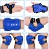 image:imageKidsYouth Knee Pad Elbow Pads Guards Protective Gear Set for Roller Skates Cycling BMX Bike Skateboard Inline Skatings Scooter Riding SportsBlue