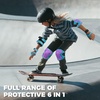 image:imageKidsYouth Knee Pad Elbow Pads Guards Protective Gear Set for Roller Skates Cycling BMX Bike Skateboard Inline Skatings Scooter Riding SportsBlue Purple