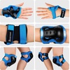 image:imageKidsYouth Knee Pad Elbow Pads Guards Protective Gear Set for Roller Skates Cycling BMX Bike Skateboard Inline Skatings Scooter Riding SportsDeep Blue