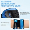 image:imageKidsYouth Knee Pad Elbow Pads Guards Protective Gear Set for Roller Skates Cycling BMX Bike Skateboard Inline Skatings Scooter Riding SportsDeep Blue