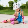 image:imageKidsYouth Knee Pad Elbow Pads Guards Protective Gear Set for Roller Skates Cycling BMX Bike Skateboard Inline Skatings Scooter Riding SportsDeep Pink