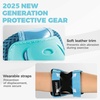 image:imageKidsYouth Knee Pad Elbow Pads Guards Protective Gear Set for Roller Skates Cycling BMX Bike Skateboard Inline Skatings Scooter Riding SportsLight Blue
