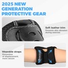 image:imageKidsYouth Knee Pad Elbow Pads Guards Protective Gear Set for Roller Skates Cycling BMX Bike Skateboard Inline Skatings Scooter Riding SportsNew Black