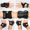 image:imageKidsYouth Knee Pad Elbow Pads Guards Protective Gear Set for Roller Skates Cycling BMX Bike Skateboard Inline Skatings Scooter Riding SportsNew Black