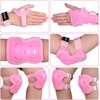 image:imageKidsYouth Knee Pad Elbow Pads Guards Protective Gear Set for Roller Skates Cycling BMX Bike Skateboard Inline Skatings Scooter Riding SportsPink