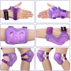 image:imageKidsYouth Knee Pad Elbow Pads Guards Protective Gear Set for Roller Skates Cycling BMX Bike Skateboard Inline Skatings Scooter Riding SportsPurple