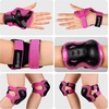 image:imageKidsYouth Knee Pad Elbow Pads Guards Protective Gear Set for Roller Skates Cycling BMX Bike Skateboard Inline Skatings Scooter Riding SportsRose