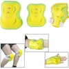 image:imageKidsYouth Knee Pad Elbow Pads Guards Protective Gear Set for Roller Skates Cycling BMX Bike Skateboard Inline Skatings Scooter Riding SportsYellow