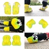 image:imageKidsYouth Knee Pad Elbow Pads Guards Protective Gear Set for Roller Skates Cycling BMX Bike Skateboard Inline Skatings Scooter Riding SportsYellow