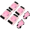 image:imageBOSONER KidsYouth Knee Pads Elbow Pads Wrist Guards Set for 315 Years Child Protective Gear Set for Roller Skates Cycling BMX Bike Skateboard Inline Skating Scooter Riding SportsPale pink