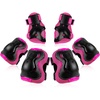 image:imageKidsYouth Knee Pad Elbow Pads Guards Protective Gear Set for Roller Skates Cycling BMX Bike Skateboard Inline Skatings Scooter Riding SportsRose