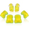image:imageKidsYouth Knee Pad Elbow Pads Guards Protective Gear Set for Roller Skates Cycling BMX Bike Skateboard Inline Skatings Scooter Riding SportsYellow