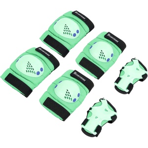 image:imageBOSONER KidsYouth Knee Pads Elbow Pads Wrist Guards Set for 315 Years Child Protective Gear Set for Roller Skates Cycling BMX Bike Skateboard Inline Skating Scooter Riding SportsGreen