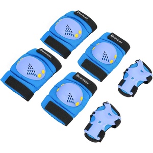 image:imageBOSONER KidsYouth Knee Pads Elbow Pads Wrist Guards Set for 315 Years Child Protective Gear Set for Roller Skates Cycling BMX Bike Skateboard Inline Skating Scooter Riding SportsNavy blue