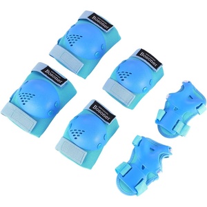 image:imageBOSONER KidsYouth Knee Pads Elbow Pads Wrist Guards Set for 315 Years Child Protective Gear Set for Roller Skates Cycling BMX Bike Skateboard Inline Skating Scooter Riding SportsBlue