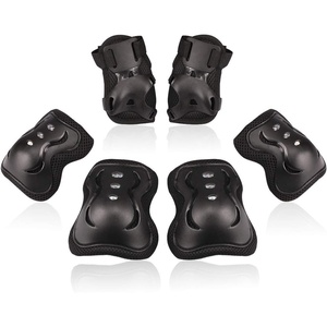 image:imageKidsYouth Knee Pad Elbow Pads Guards Protective Gear Set for Roller Skates Cycling BMX Bike Skateboard Inline Skatings Scooter Riding SportsBlack