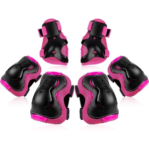image:imageKidsYouth Knee Pad Elbow Pads Guards Protective Gear Set for Roller Skates Cycling BMX Bike Skateboard Inline Skatings Scooter Riding SportsRose
